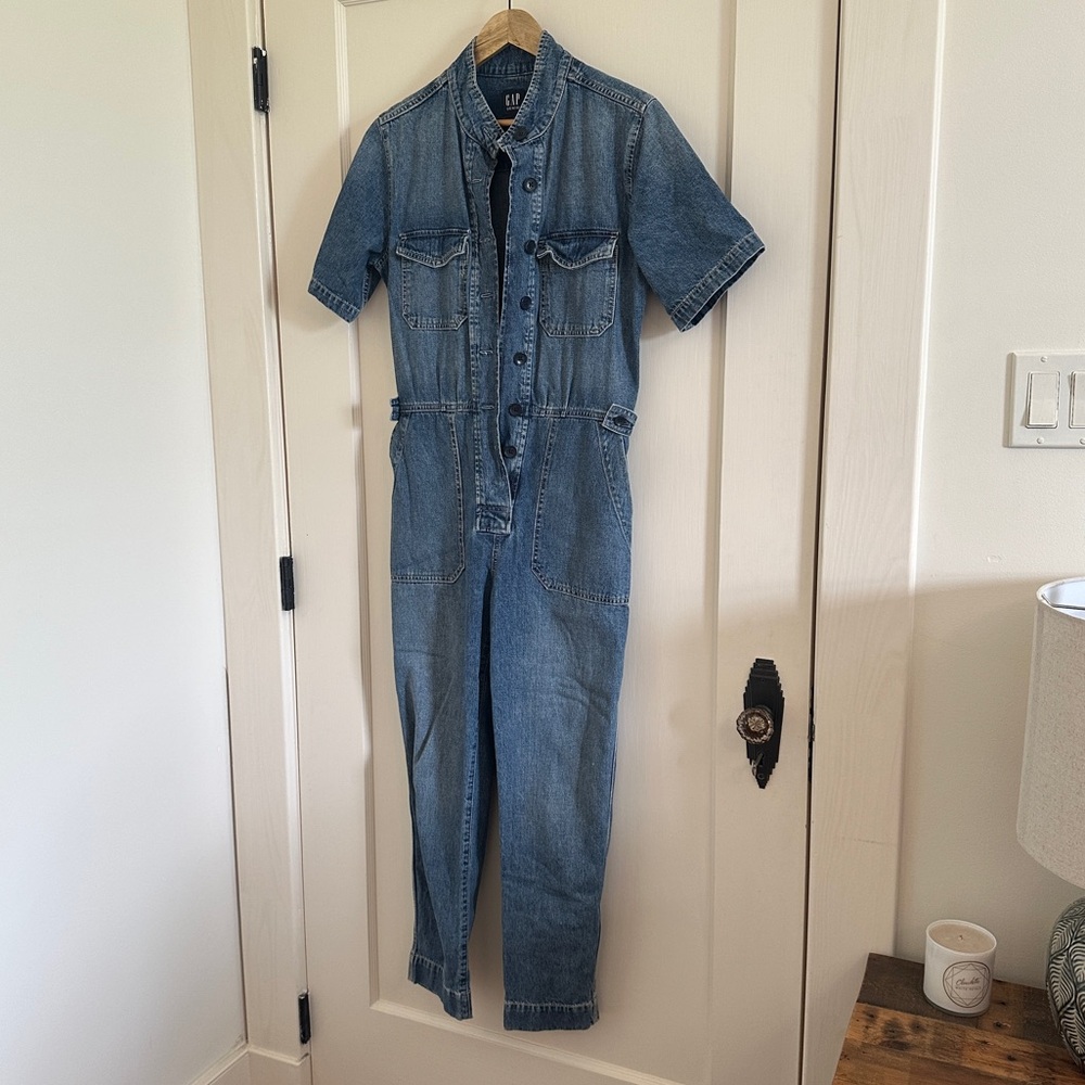 GAP 100% denim jumpsuit - Size 2